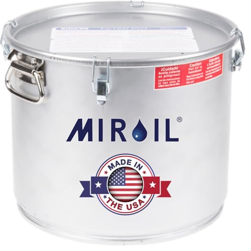 5 Gallon Oil Grease Bucket & Filter Pot (#40L-5 Gallon)