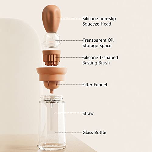 Oil Dispenser with Brush (Green)