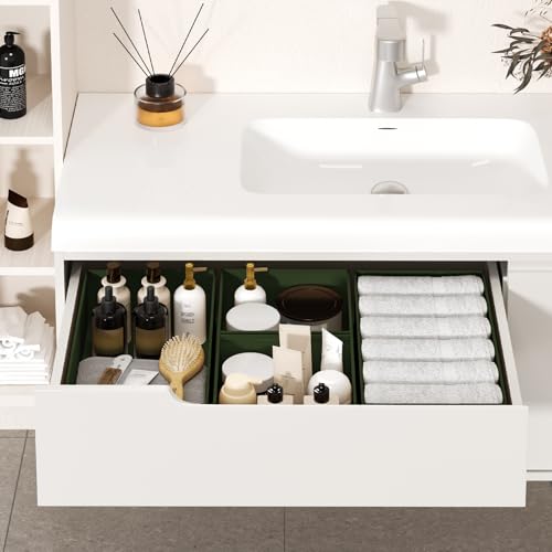 Drawer Organizer Clothes (Green / 12 Pack)