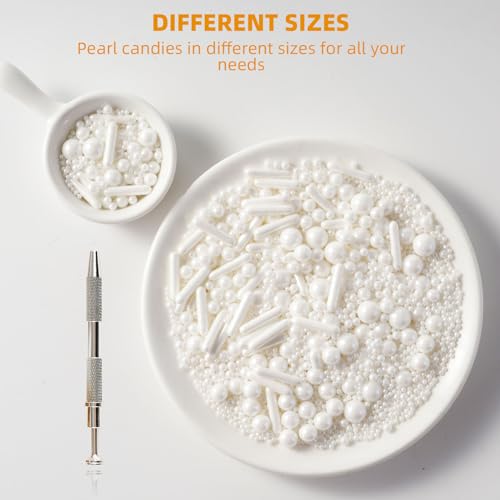 White Mix Sugar Sprinkles (4.16 Ounce)