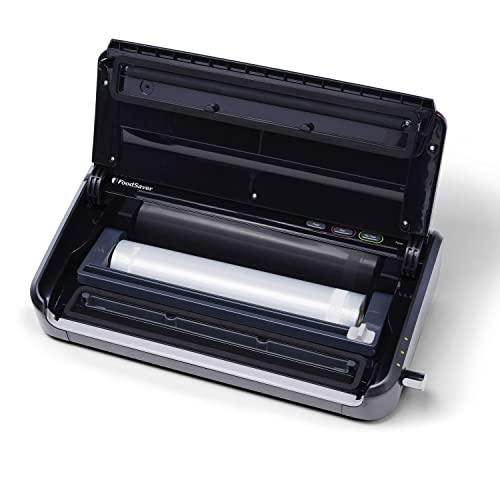 FM2435 Manual Food Vacuum Sealer System (Black/Silver / Vacuum Sealer)