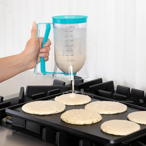 Pancake Batter Dispenser (Turquoise)