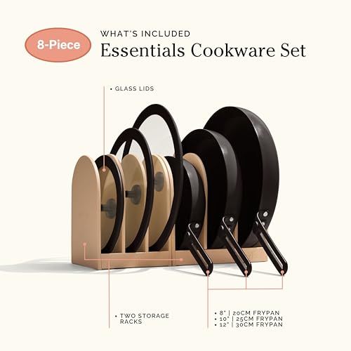 Essentials Pan Trio (Char / 8 piece)