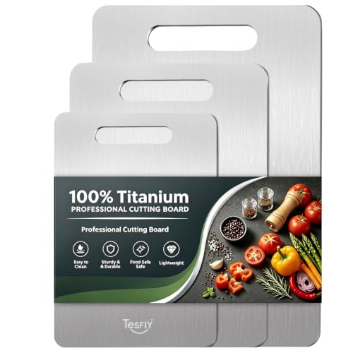 3 Pack Titanium Cutting Board (18"L*12"W(M+L+XL))