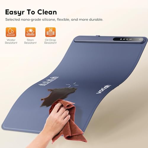 Warming Mat for Food (L-24*16'' / Dark Blue)