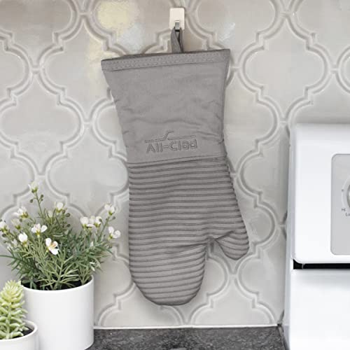 Premium Silicone Oven Mitt (Titanium / 1 Pack)