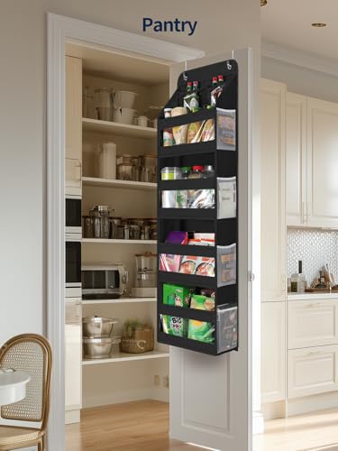 5 Tier Over the Door Organizer (Black / 5 Tier)