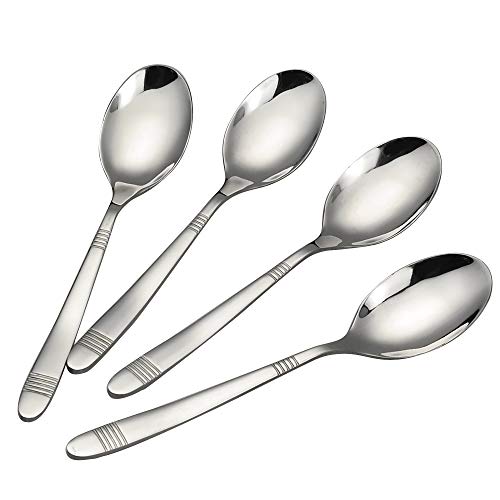 12 Pieces Stainless Steel Dinner Spoons