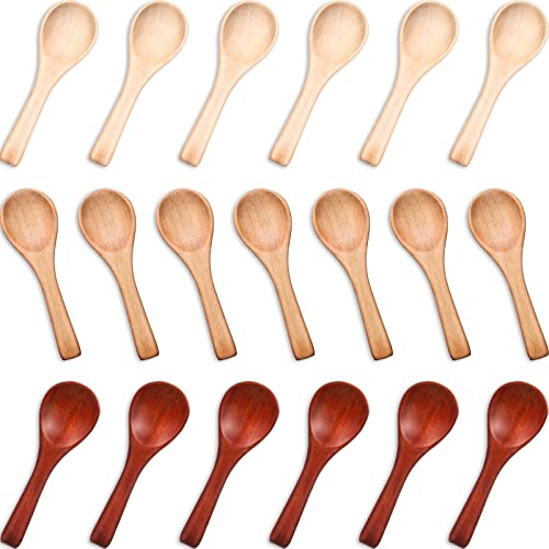 50 Pcs Small Wooden Spoons (50 Count)