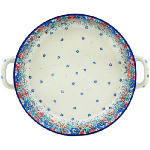 Round Baker with Handles 10 (Autumn Bunch)