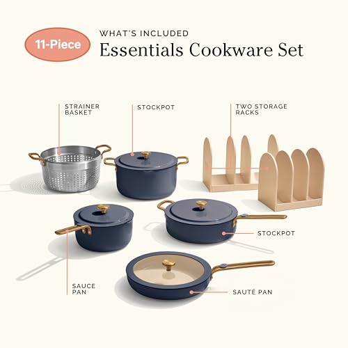 Essentials Cookware Set (Blue Salt / 11 piece)