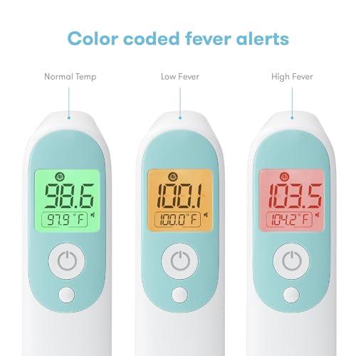 Baby 3-in-1 Infrared Thermometer for Ear, Forehead & Touchless (Infrared Thermometer)