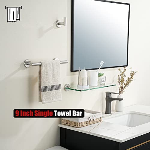Hand Towel Bar (Brushed / 12 Inch)