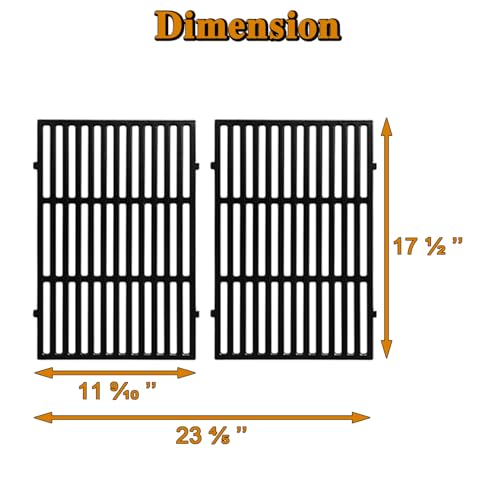 7638 Spirit Grill Replacement Parts for Weber Grill Grates Spirit 300 Series E310 E (23.8'' x 17.5'' Spirit 300)