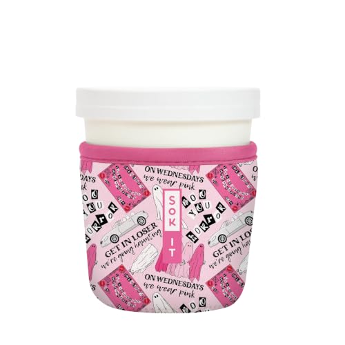 IceCreamSok Insulated Neoprene Cover (She Doesn't Even Ghost Here / Fits Tapered Pints)