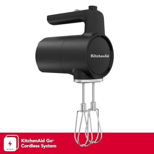 Go Cordless Hand Mixer (Black Matte)