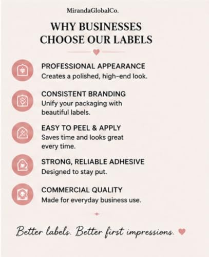 2.5 inch Pink Round Thermal Sticker Roll (Pink)