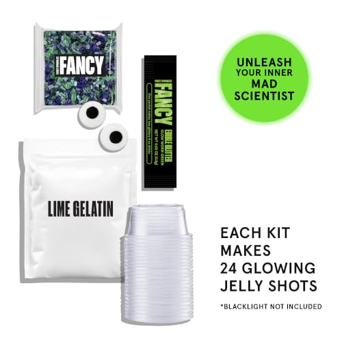 Eye of Newt Glitter Jelly Shot Kit Makes 24 (Eye of Newt Jelly Shot Decorating Kit)