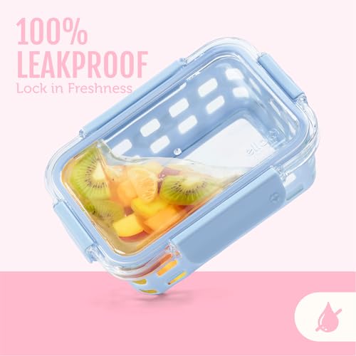 Duraglass 3.4 Cup Glass Meal Prep Containers (Meadow / 3.4 Cup)