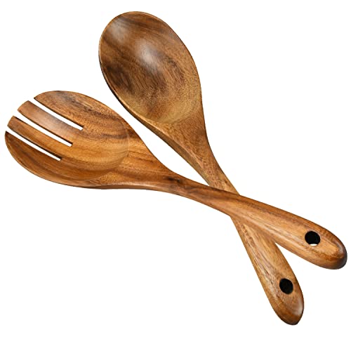 10.2in Wood Salad Servers (Salad Servers)