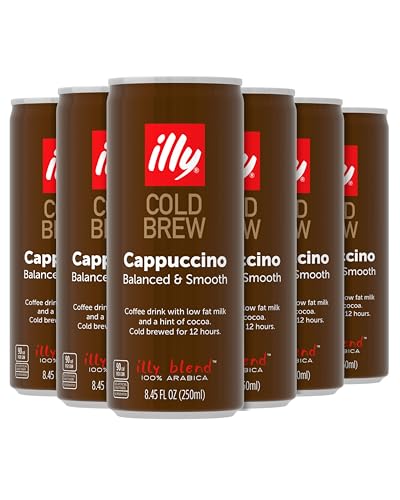 Ready To Drink Cappuccino Cold Brew Coffee (8.45 Fl Oz (Pack of 6))