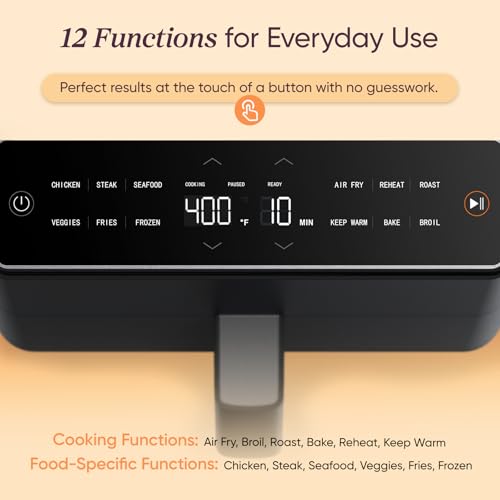 Smart Air Fryer 6.8 Qt (Air fryer / Gray)