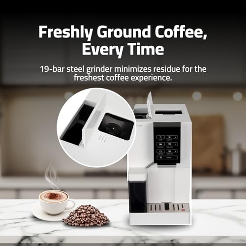 Fully Automatic Coffee Machine (White)