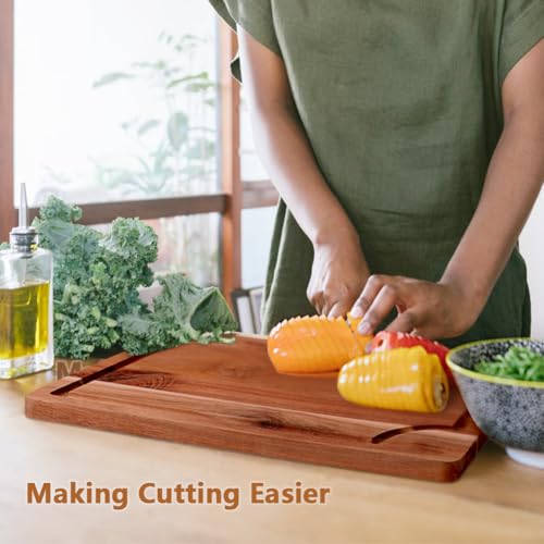 Wood Cutting Board (15"L x 10"W / Brown)