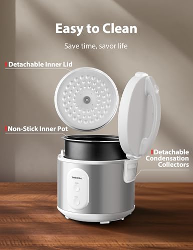 Rice Cooker & Steamer Simple 5.5 Cup (Simple_5.5 Cups)
