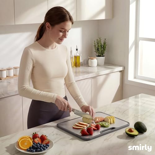 Titanium Cutting Board for Kitchen (Silver)