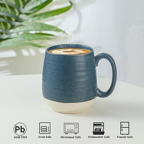 20 oz Large Coffee Mug (Deep Blue)