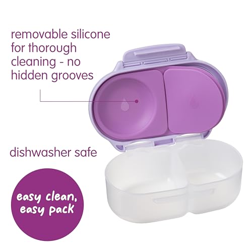 Snack Box Snack Containers for Kids (1-pack / Suger Plum)