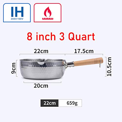 Yukihira Saucepan (8 inch 3 Quart)