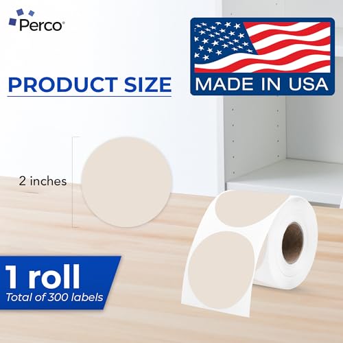 Tan Thermal Labels (Tan / 300 Stickers)