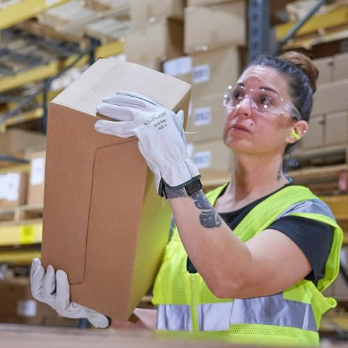 SAFEGEAR 3 pk. Medium Driver Safety Gloves with Keystone Thumb (3 Count)