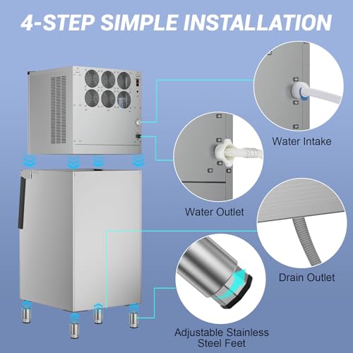 Commercial Ice Maker Machine 600 Lbs
