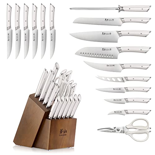 HELENA Series German Steel Forged Knife Block Set