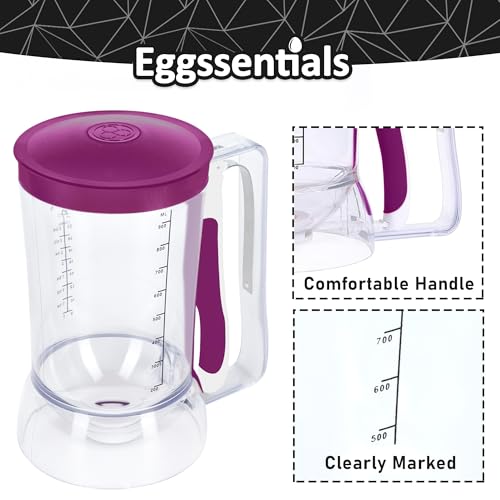 Batter Dispenser Mess (Purple Regal / 4 Cup Capacity)