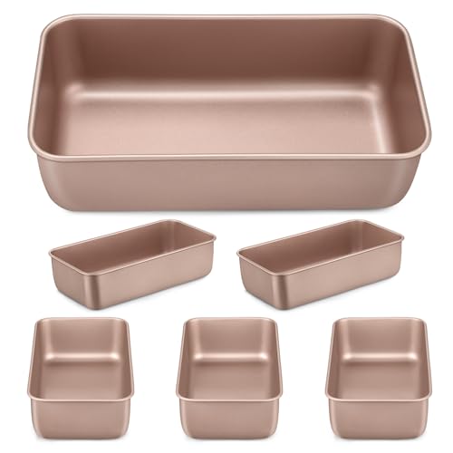 Loaf Pans for Bread Baking (Rose Gold / Medium)