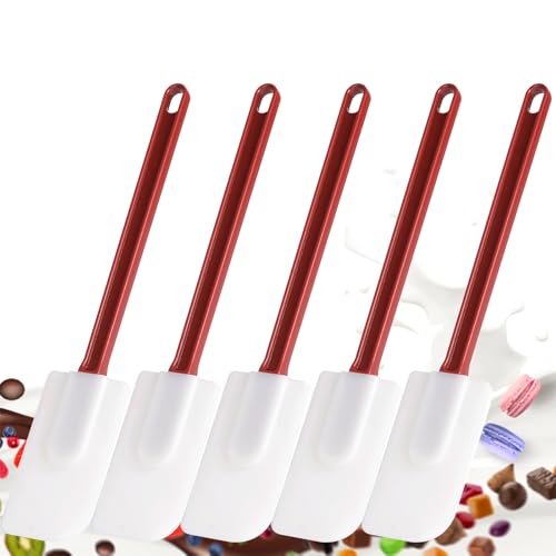Flexible Rubber Spatulas 5PCS