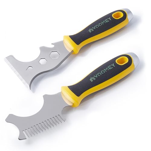 5-in-1 Paint Brush Comb & 12-in-1 Painter Tool Scraper (12 in 1+5 in 1 Paint Brush Comb)
