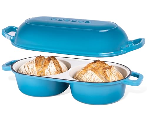 Dutch Oven For Sourdough Bread Baking (Light Blue)