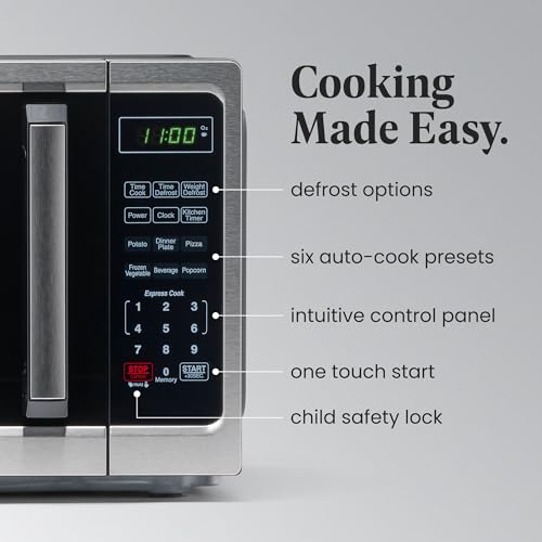 0.9 Cu. Ft. Countertop Microwave Oven (0.9 Cu. Ft. / Stainless)