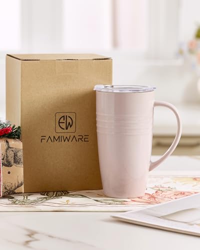 Jupiter Large Coffee Mug (Jupiter-Light Pink / 1pc)