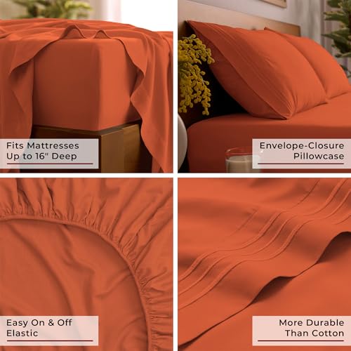 Iconic 4 Piece (1667 Poppy Orange / Full)