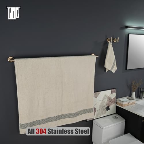 Champagne Bronze Bath Towel Bar (Champagne Bronze / 39 Inch)