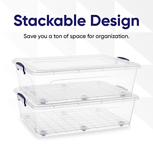 Storage Bins with Lids