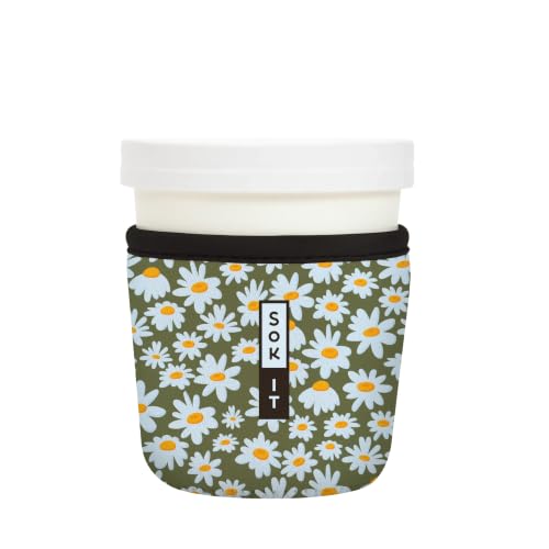 IceCreamSok Insulated Neoprene Cover (Chamomile China / Fits Tapered Pints)