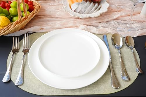 20 Piece Hammered Silverware Set (Silver / Bastia 20 pieces for 4)