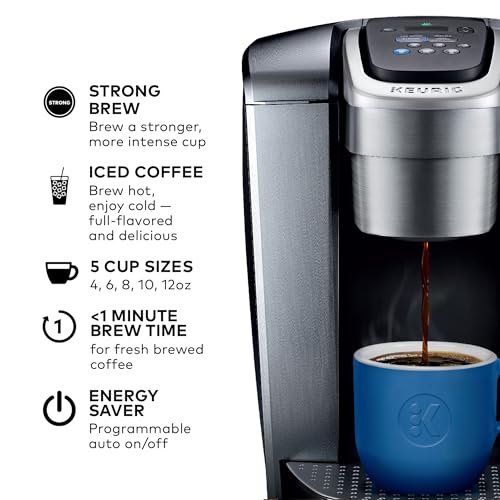 K Elite Single Serve K (Brushed Silver)